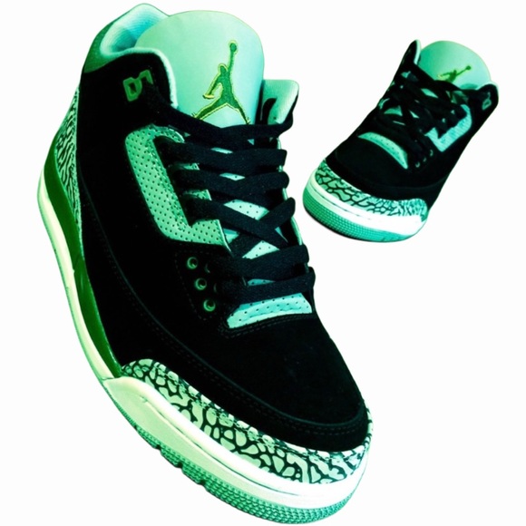 Nike Air Jordan Retro 3 ‘Pine Green’ - Picture 6 of 8